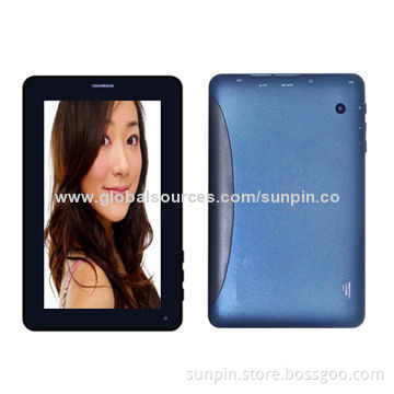 7-inch touch screen Android 4.2.2 tablet PC with metal housing